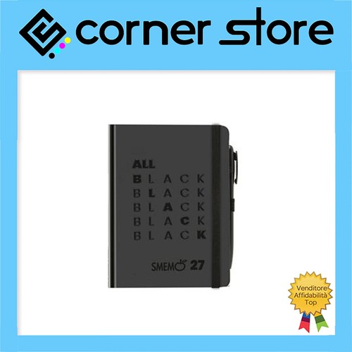 Smemoranda special all black - special, black-
