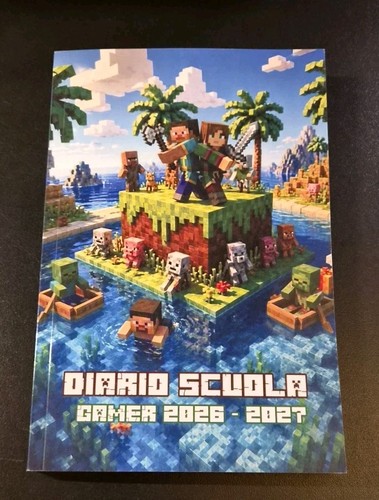 Diario scuola gamer 2026 - scuola, 2026-2027
