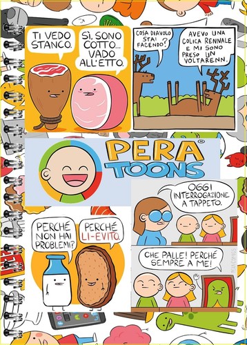 Pera toons diario scuola - pera,